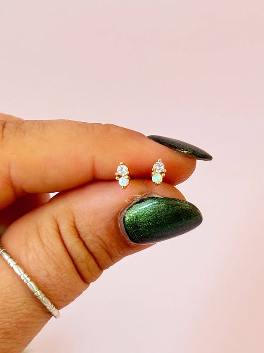 Opal Studs