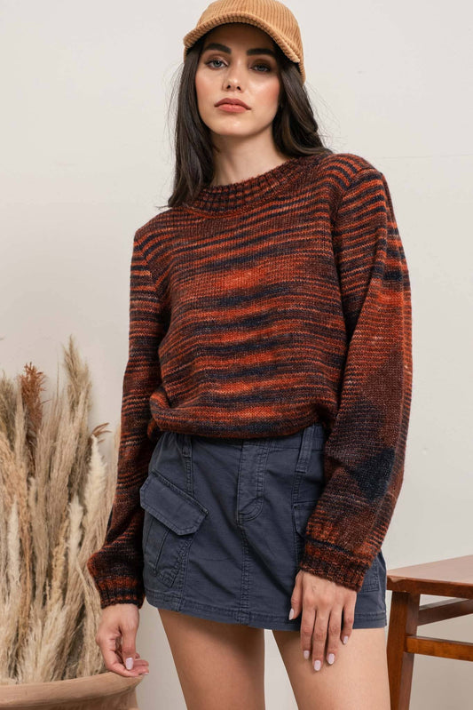 Multi Color Knit Sweater