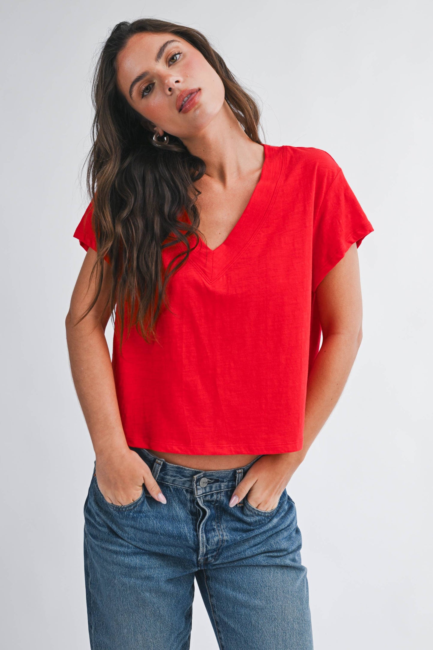 Til V-Neck Baby Top