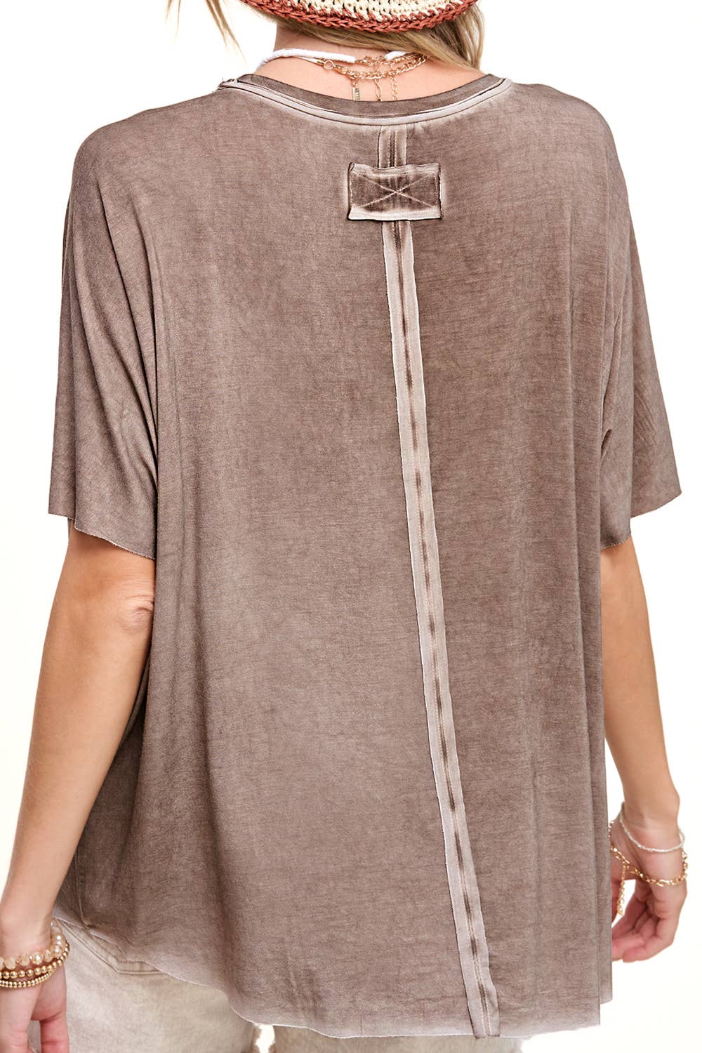 Batwing Short Sleeve Top