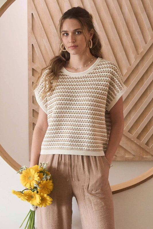 Crochet Sweater Top