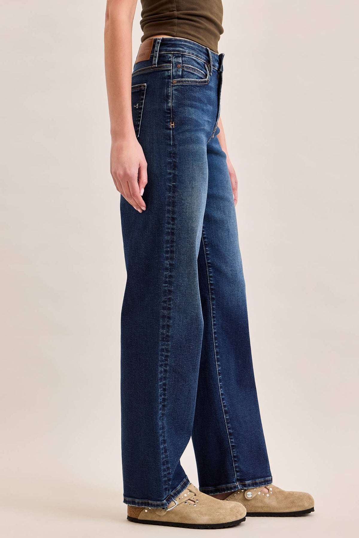 Classic Straight Leg Denim Jeans