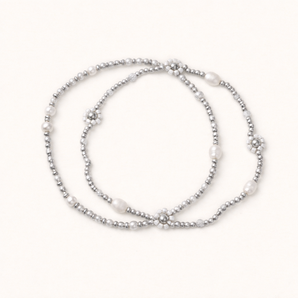 Gabby Silver Bracelet Set