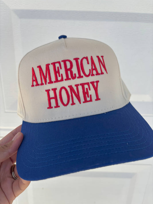 American Honey Embroidered Hat