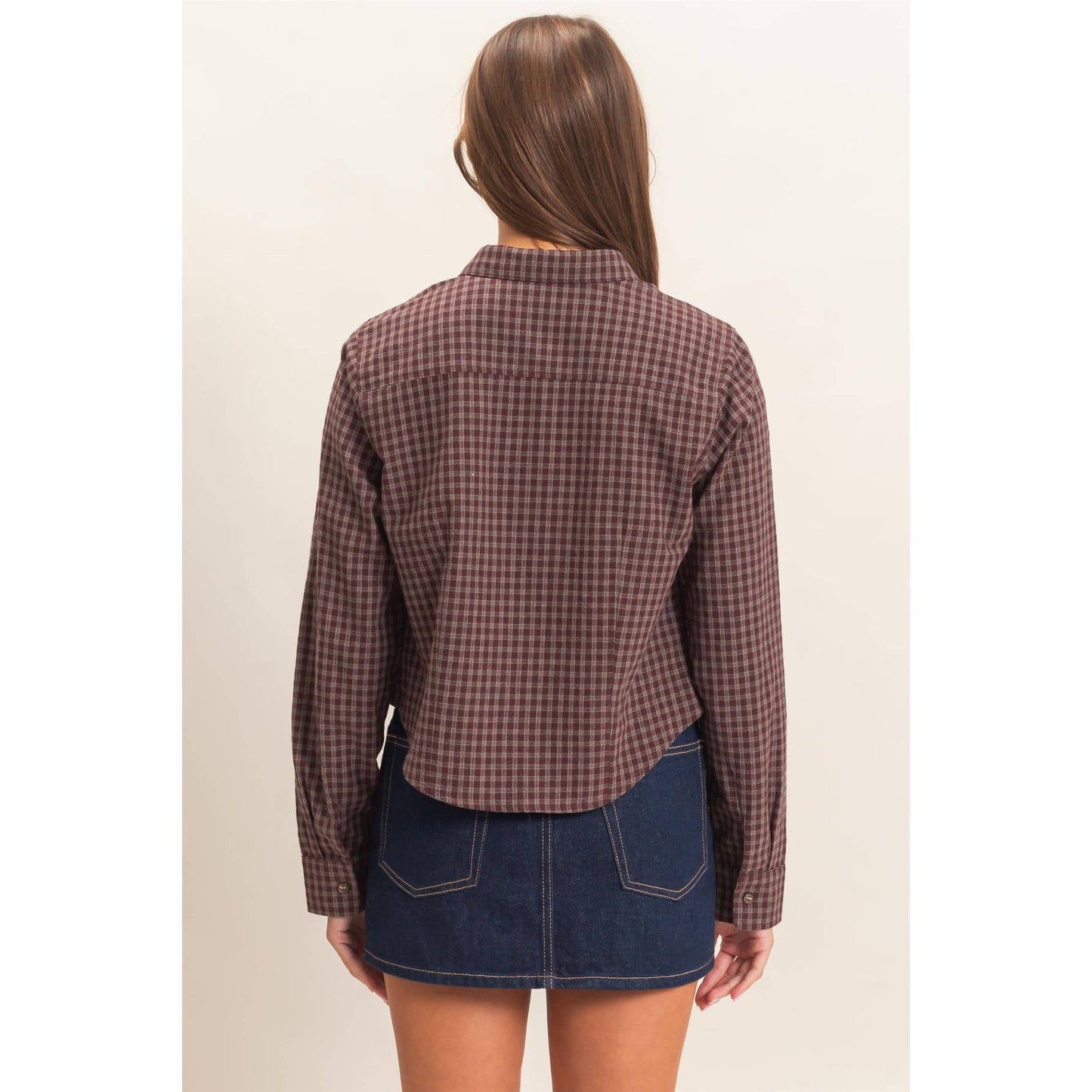 Plaid Long Sleeve Shirt