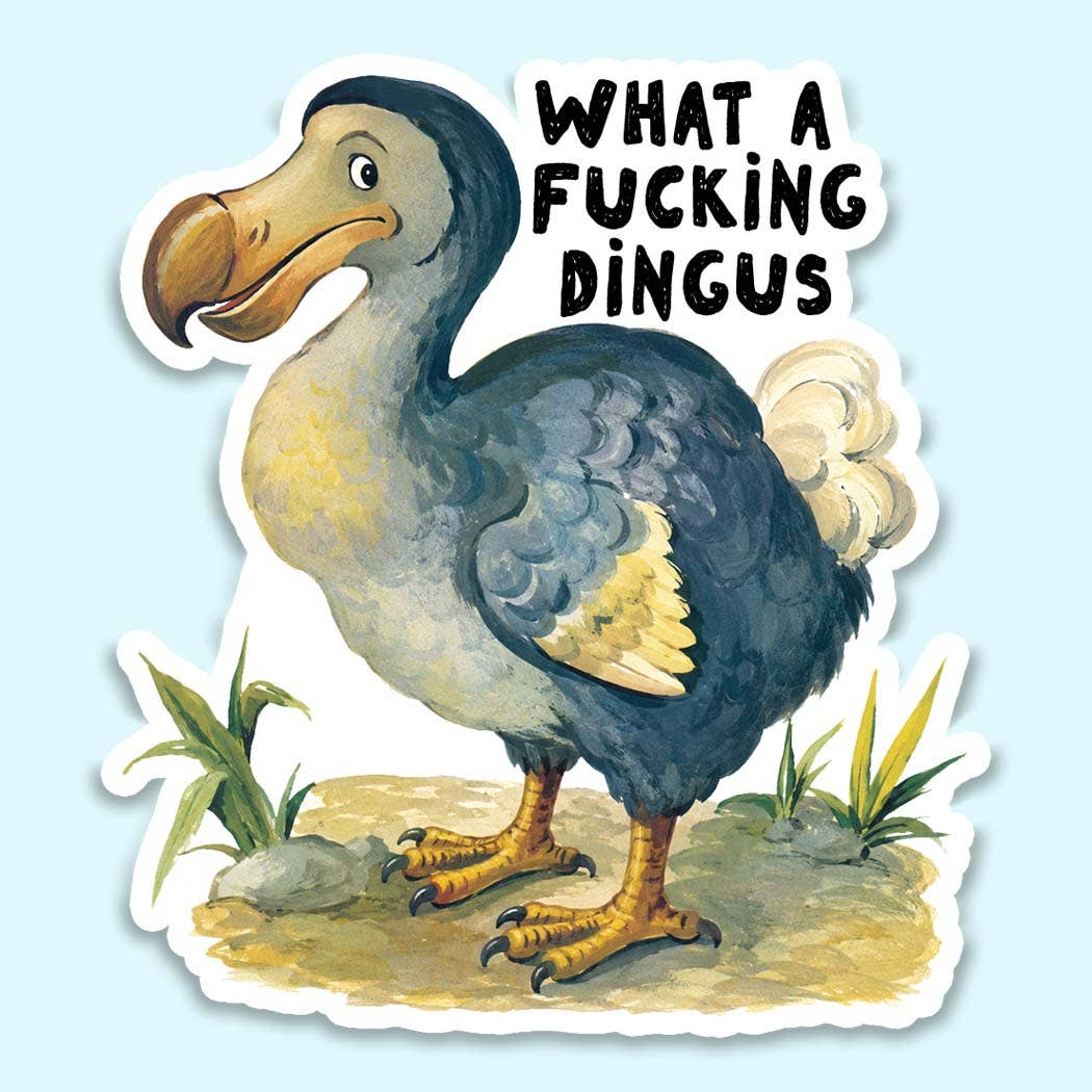 Funny Dodo Bird Sticker