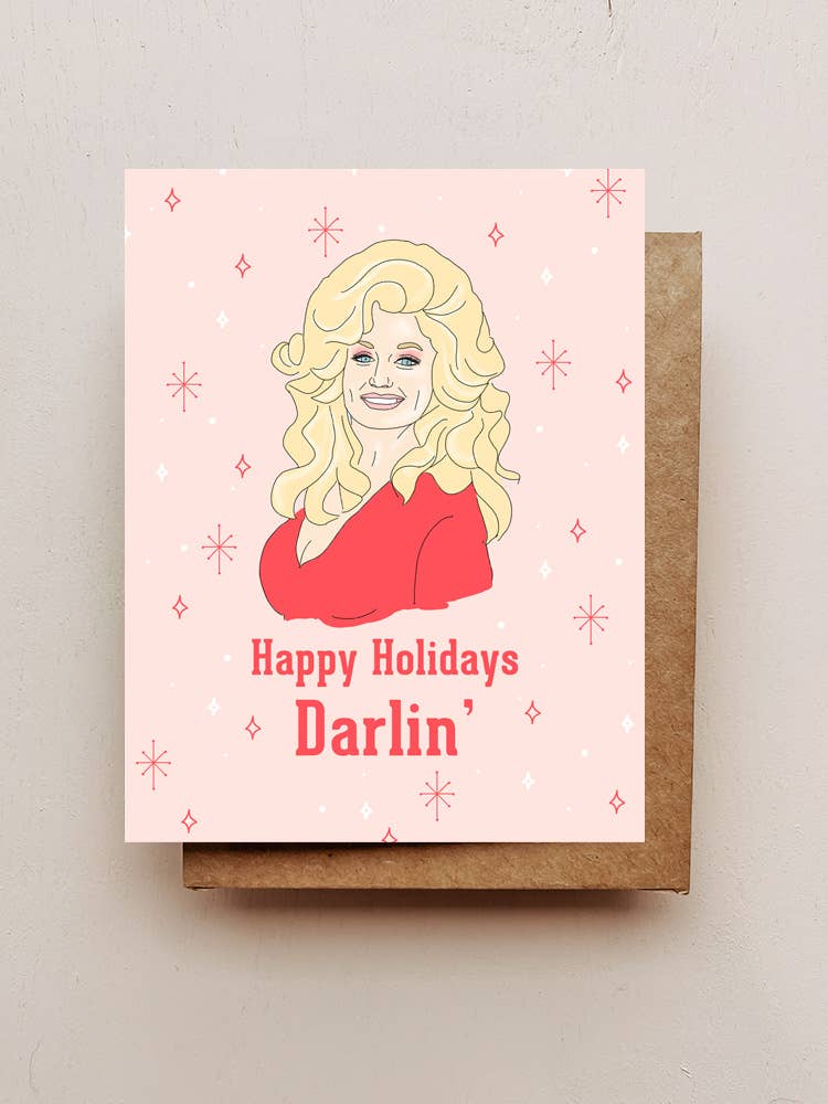 Happy Holidays Darlin' Card