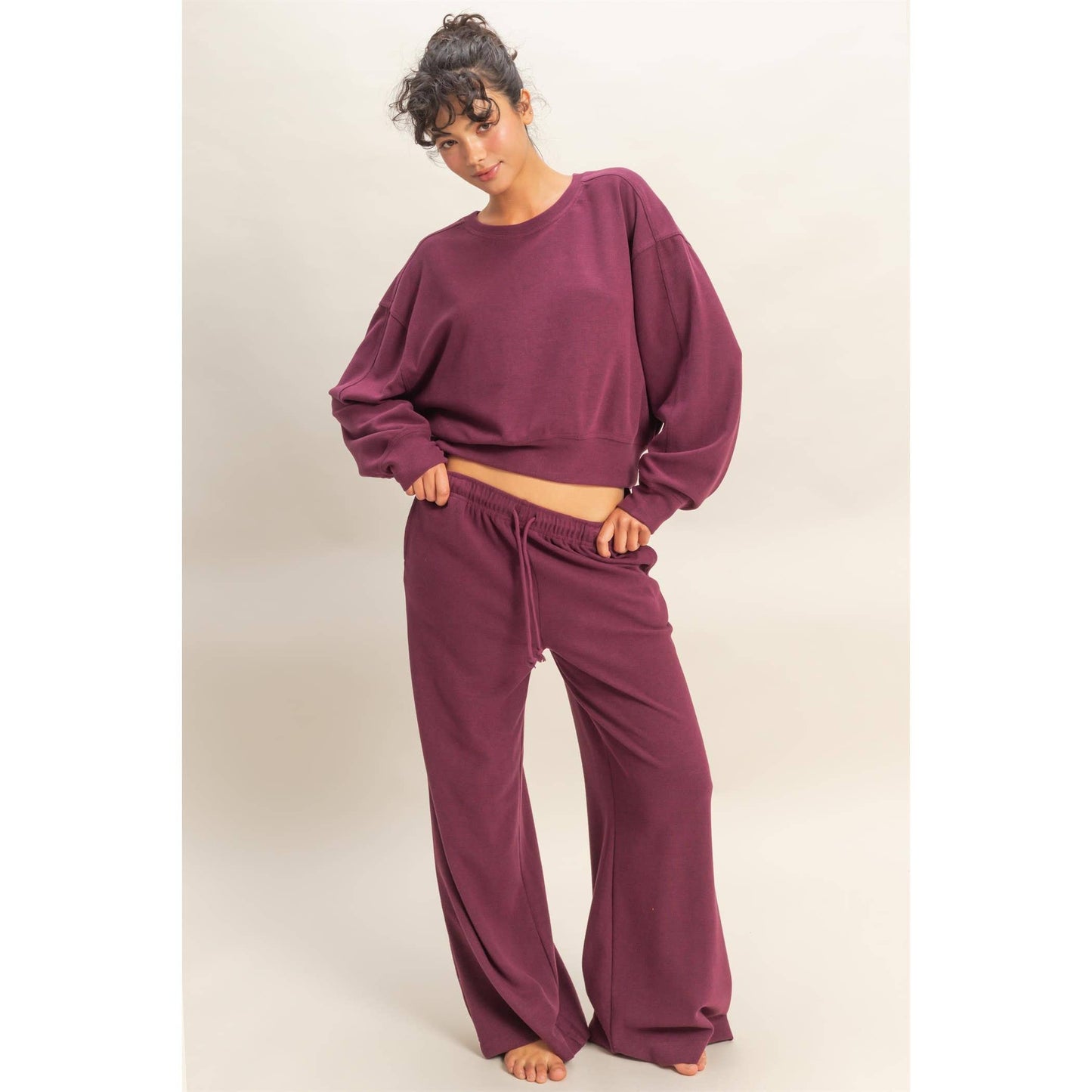 Soft Ribbed Relaxed Fit Sweatshirt (COMING SOON)