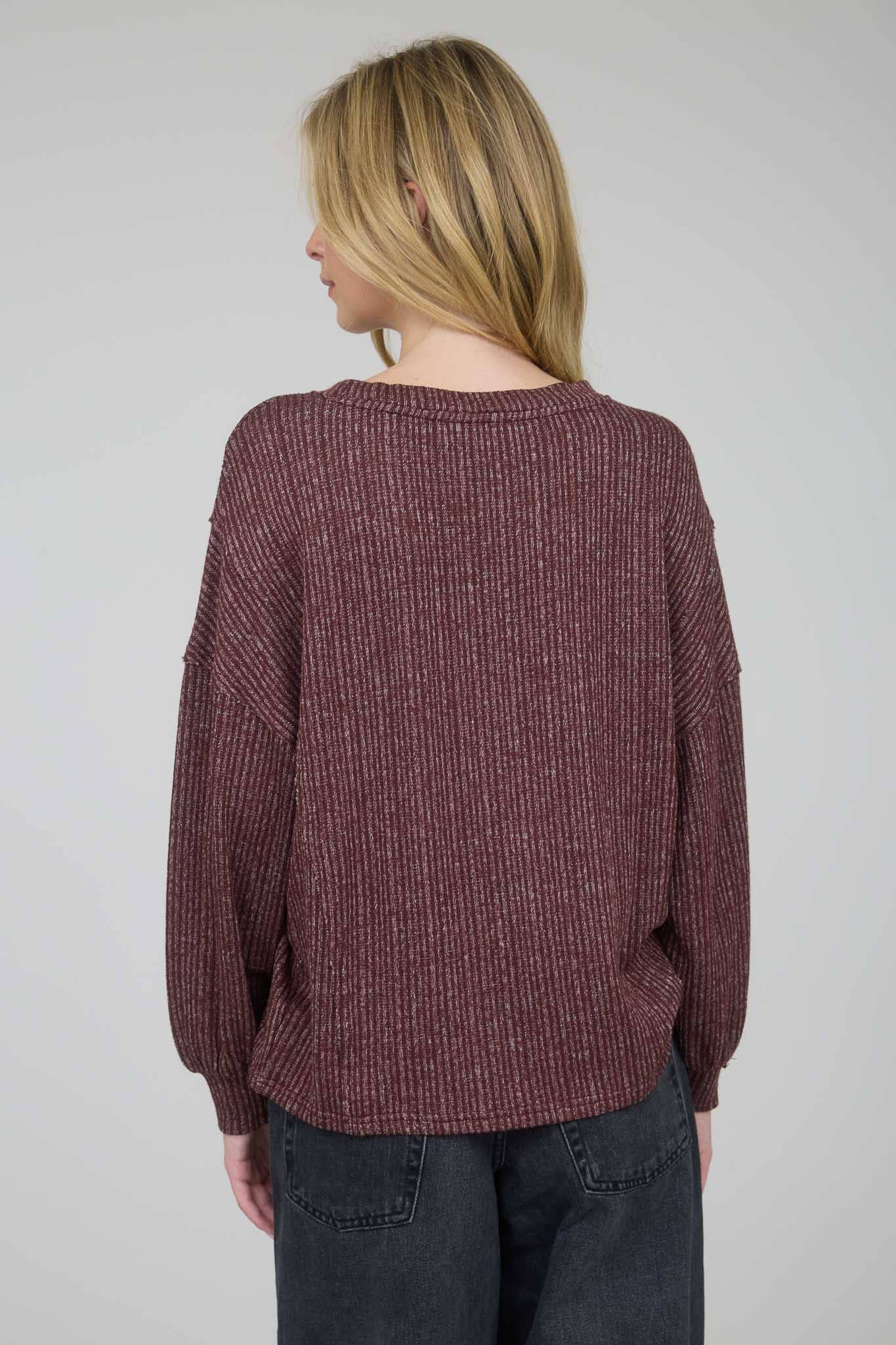 Long Sleeve Knit Top
