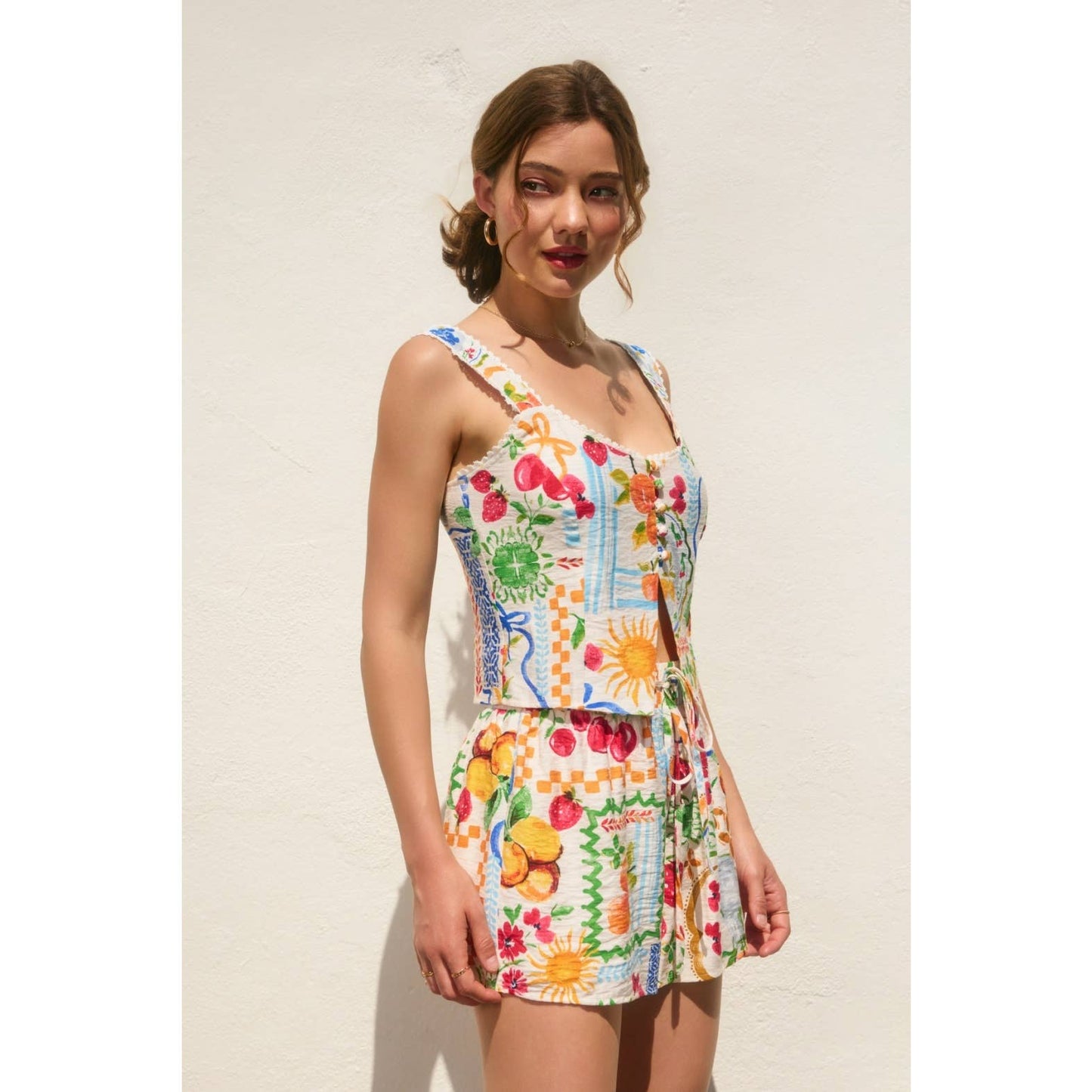 Sweetest Thing Lace Trim Tank Top