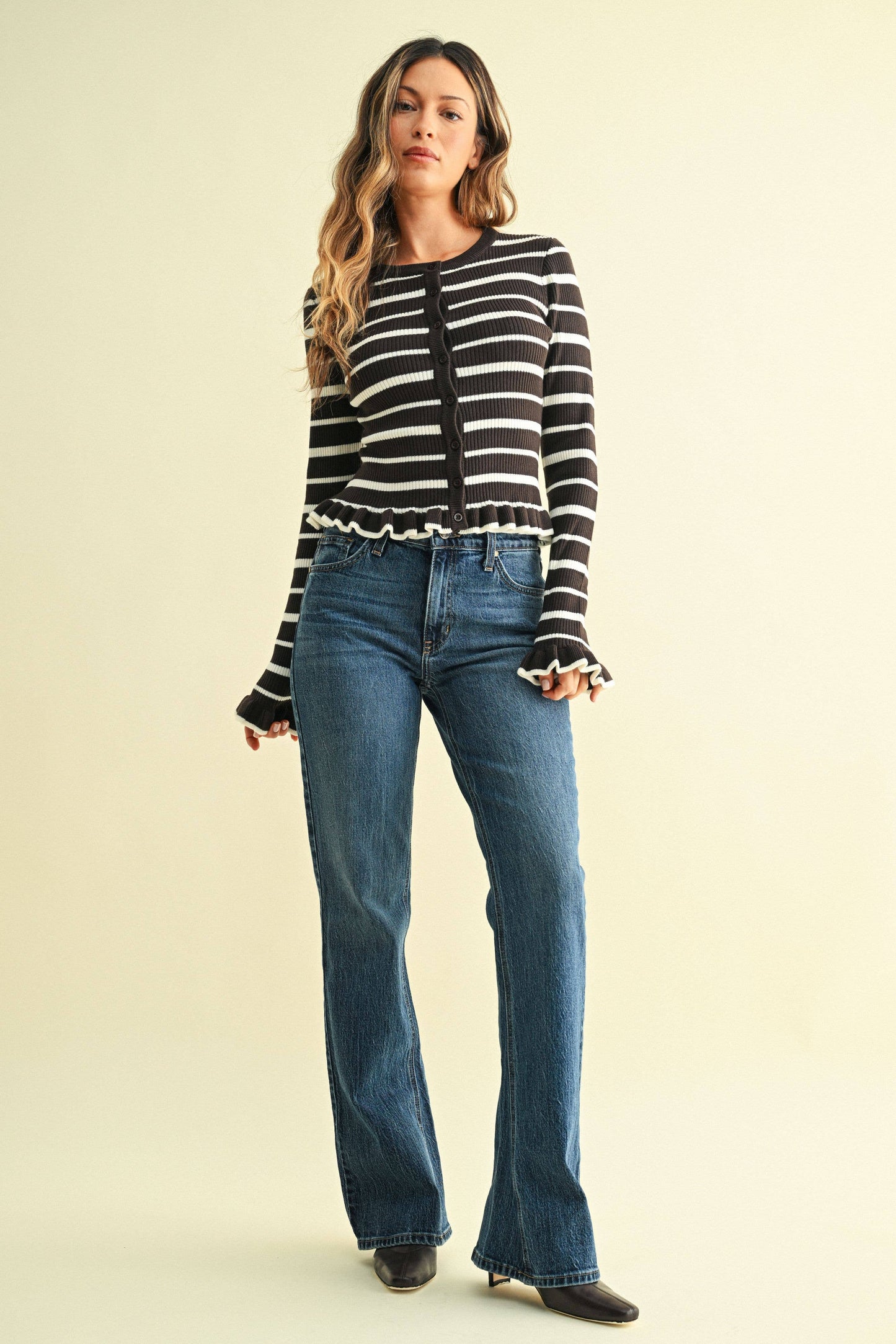 Mid Rise Classic Stretch Bootcut