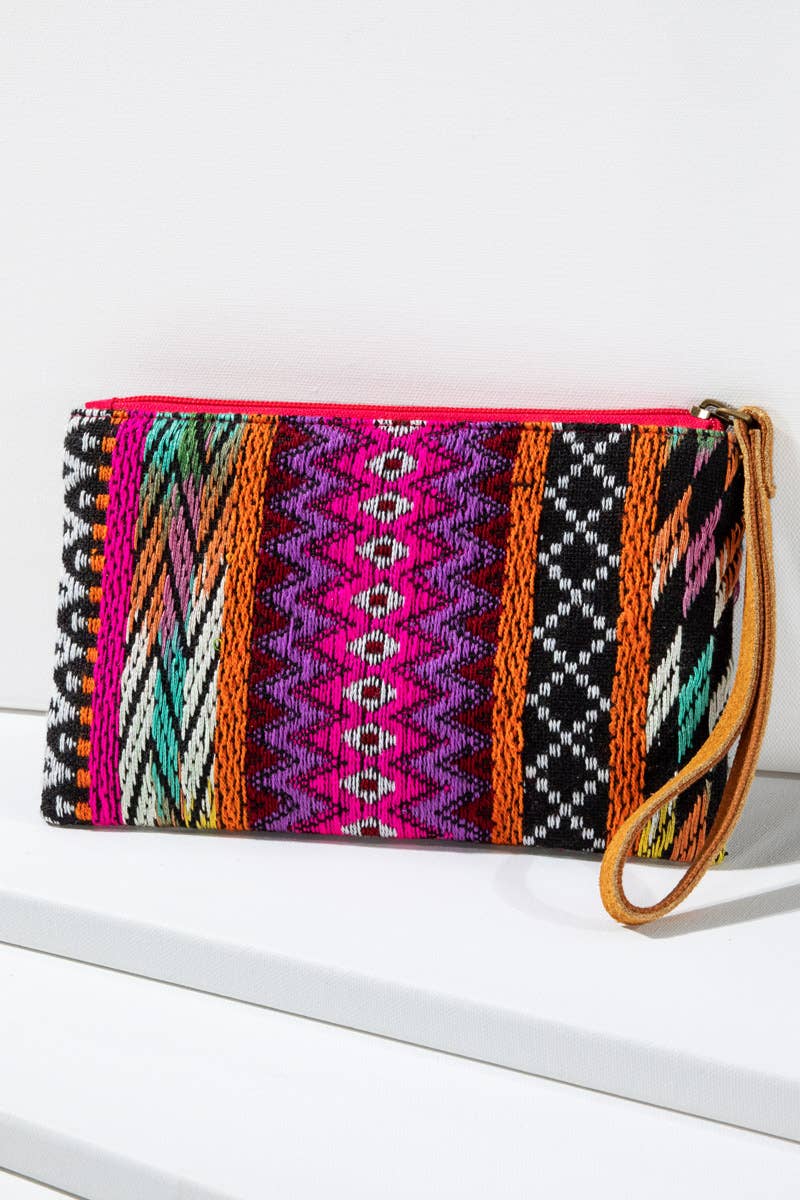 Handmade Ethnic Pattern Clutch