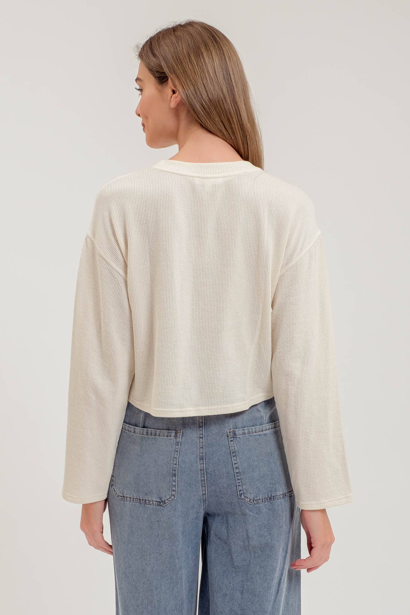 Long Sleeve Knit Top