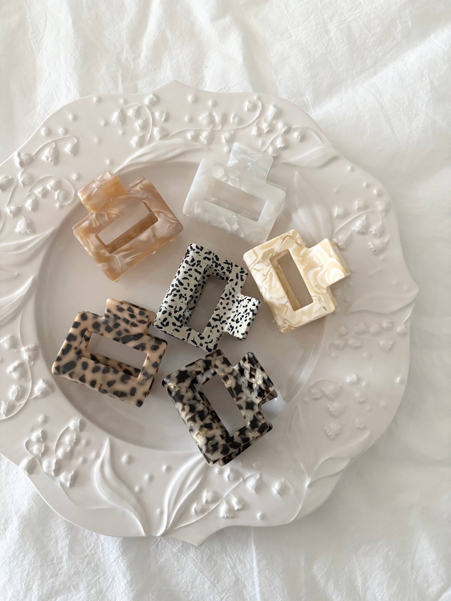 Modern Square Hair Claw