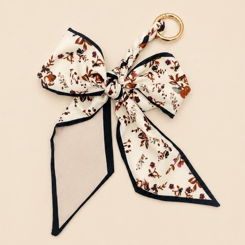Scarf Bow Bag Charm