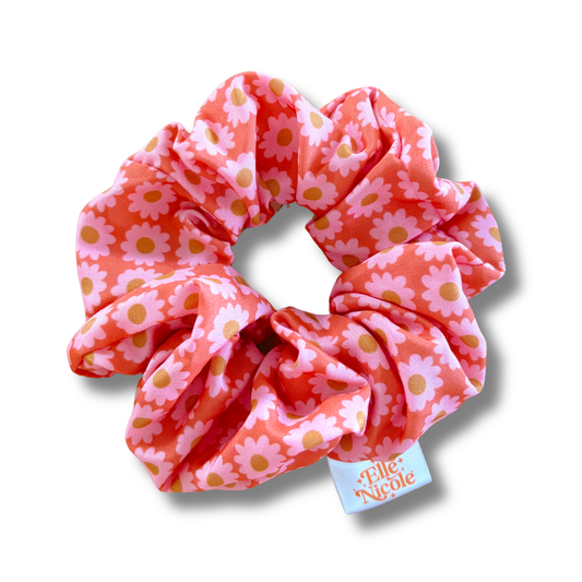 Scrunchie - Boho Daisy