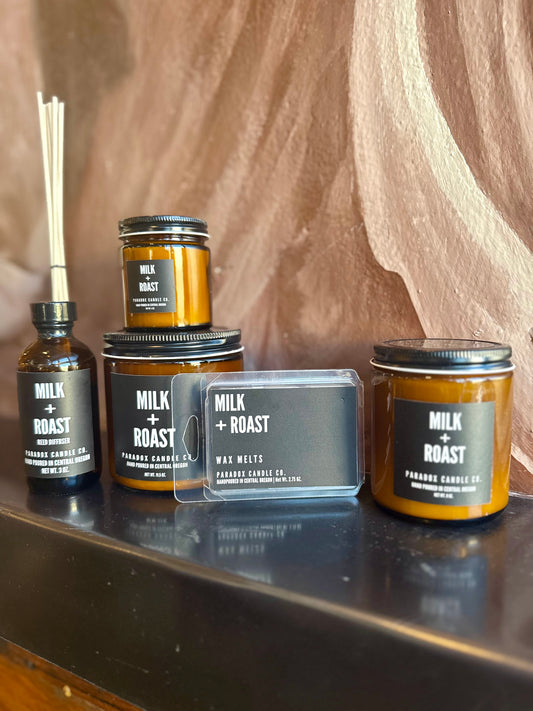Paradox Candle Co. Milk + Roast