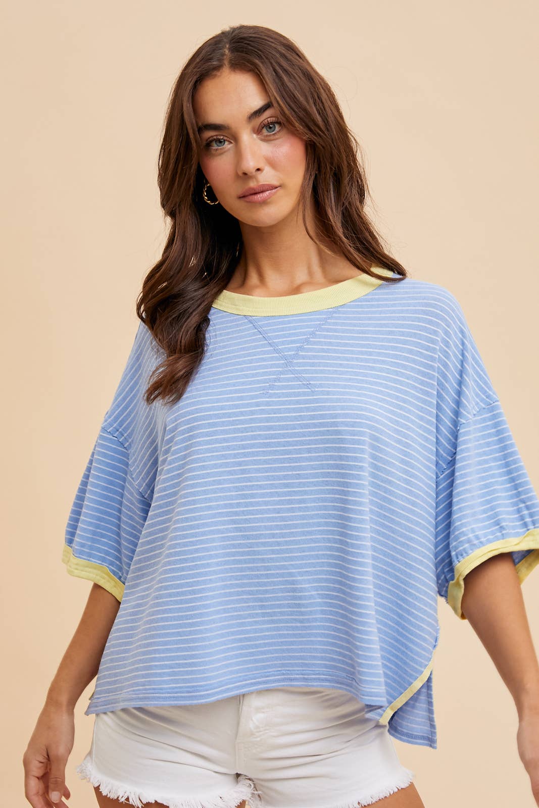 Cotton Striped Tee