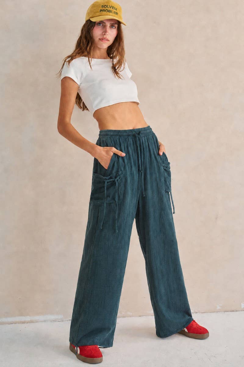 Vintage Gauze Jogger Pants