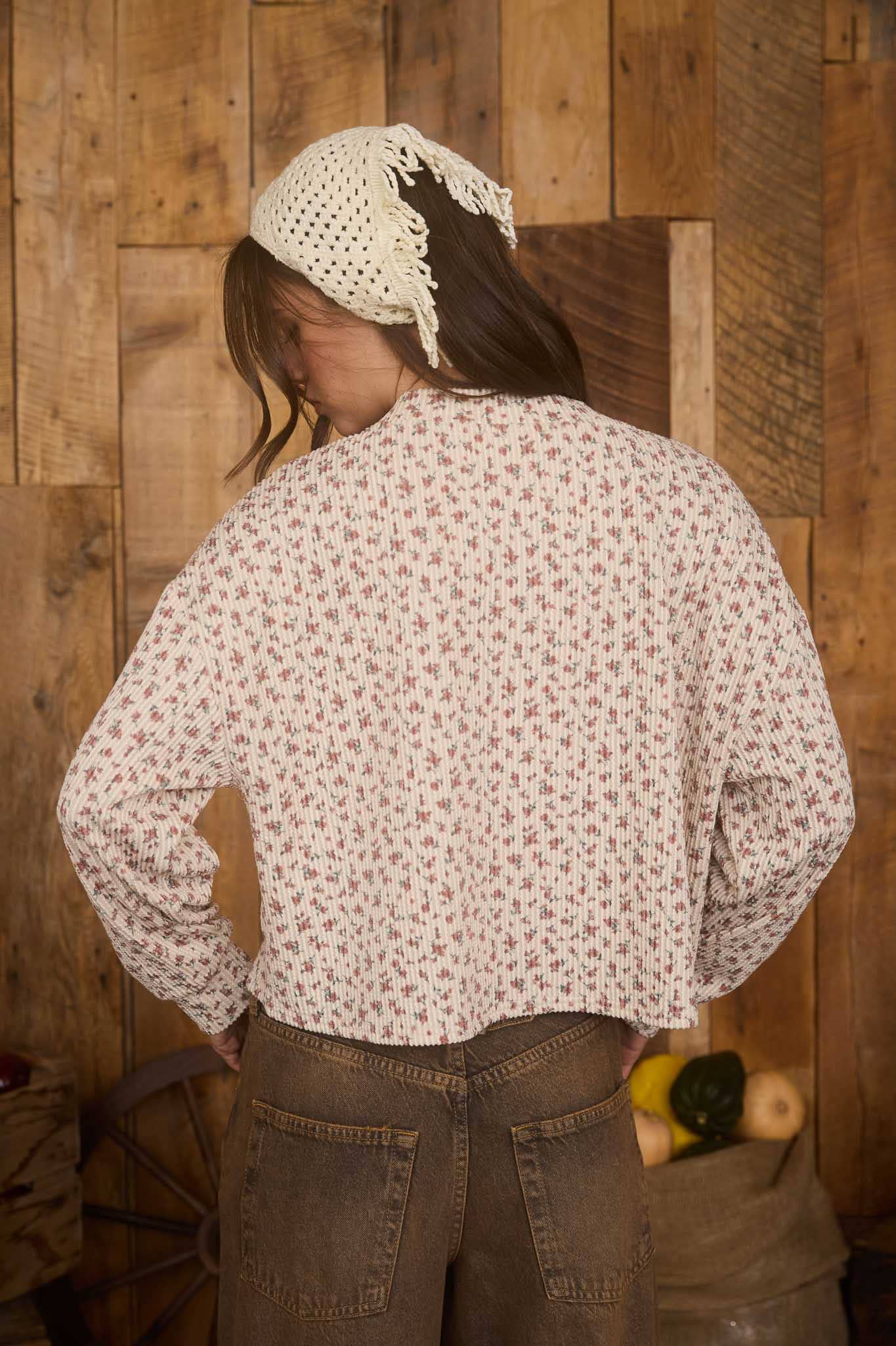Floral Long Sleeve Top