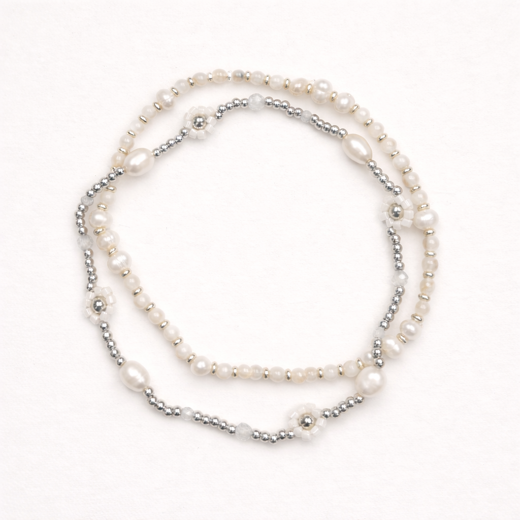 Gabby Silver Bracelet Set