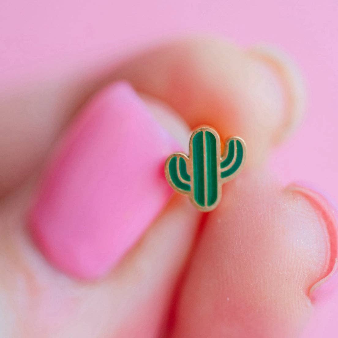 Cactus Pierced Co Earrings