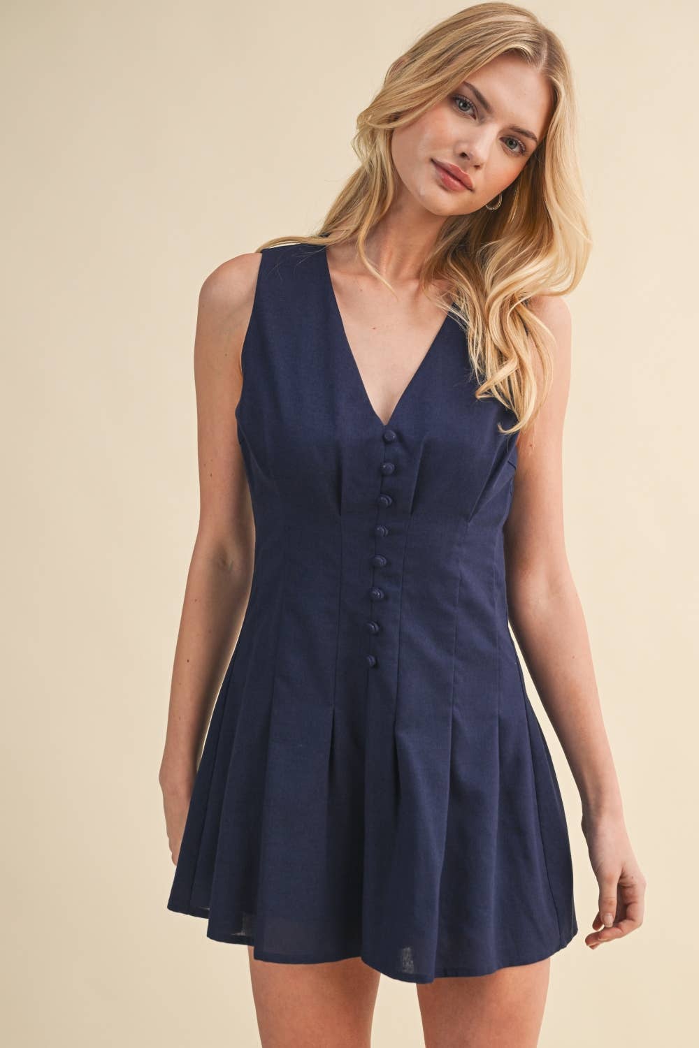 Pintuck Lined Romper