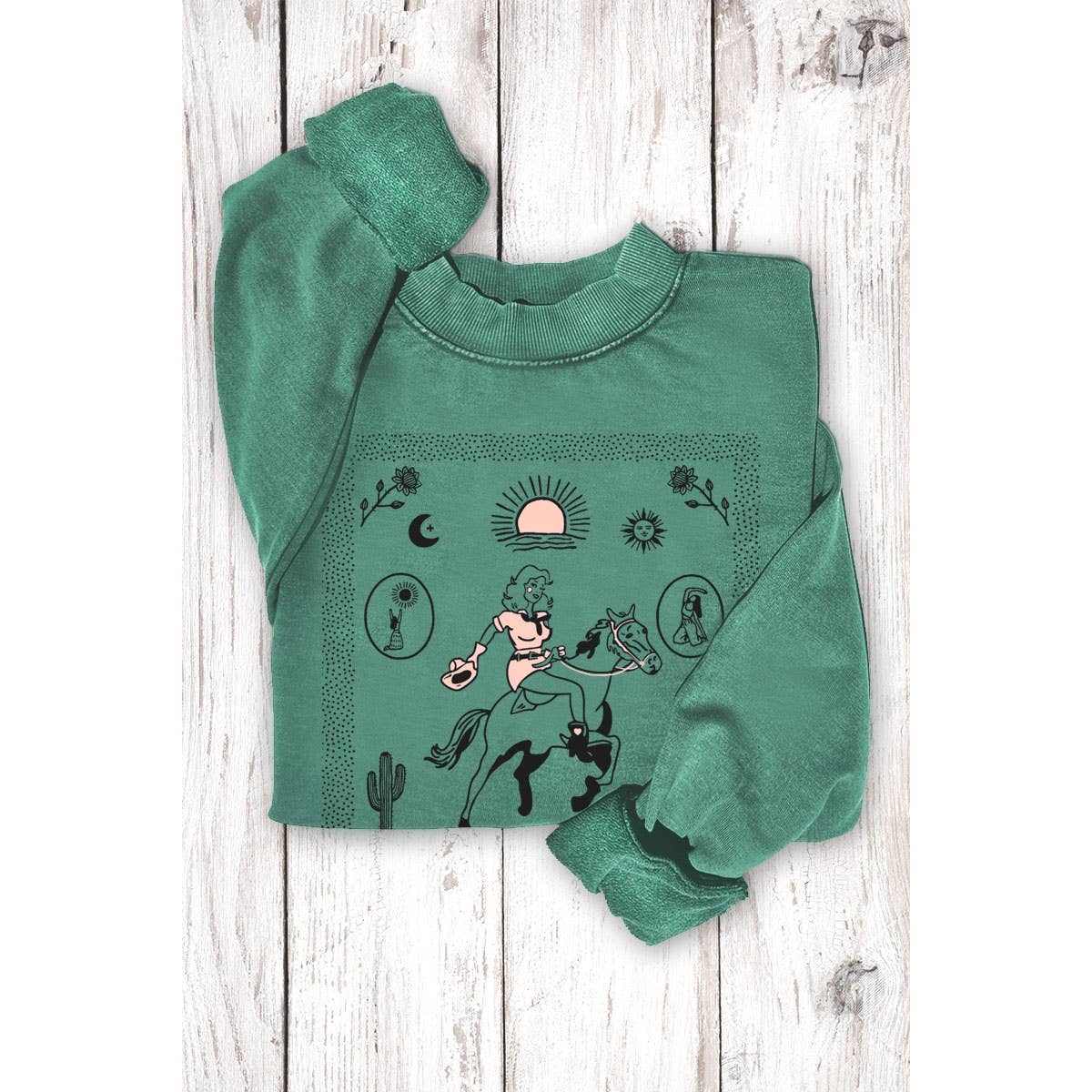 The World Needs More Cowgirls Graphic Sweatshirt