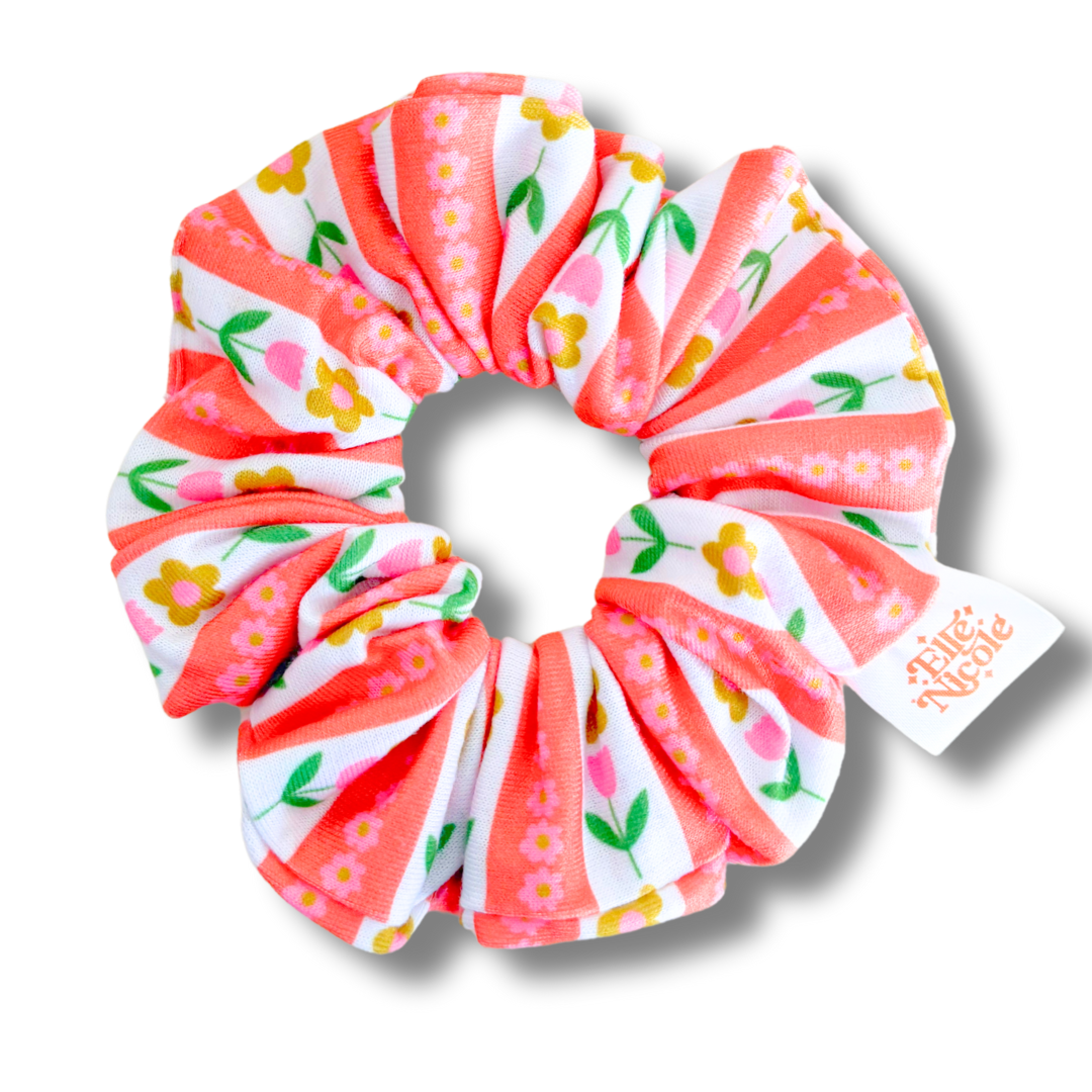 Scrunchie - Tulip Stripes