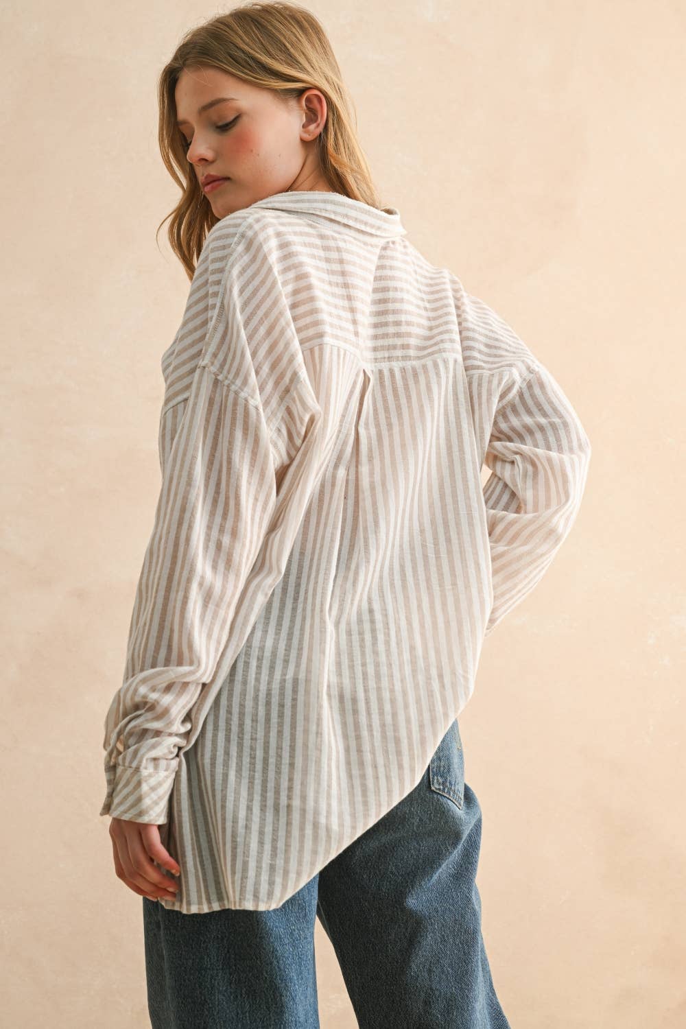 Stripe Button Down