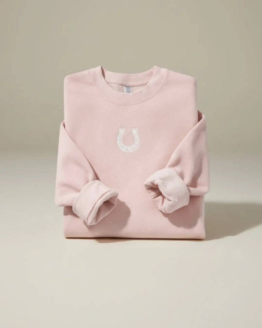 Lucky in Love Horseshoe Sweatshirt