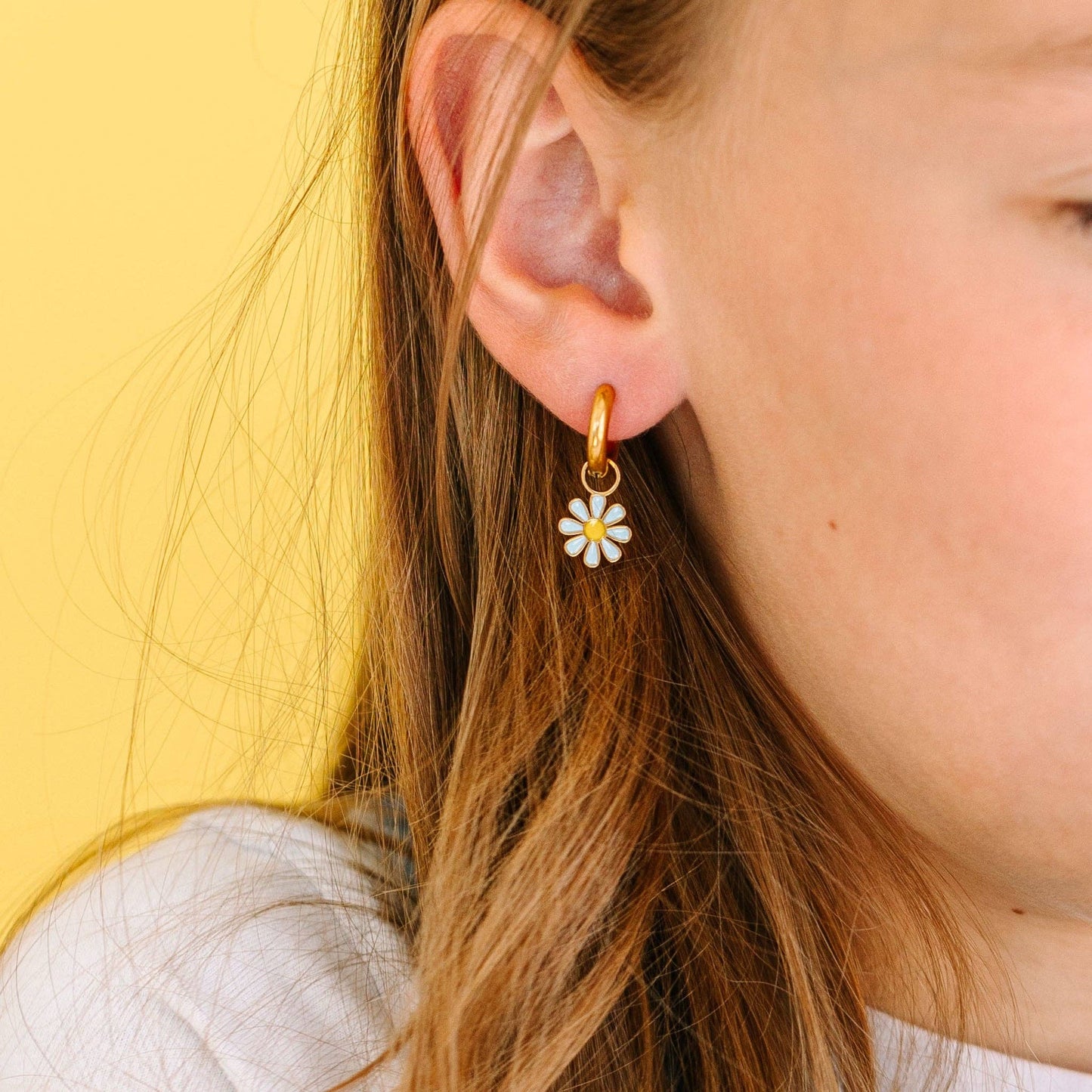 Pierced Co Baby Blue Daisy Charms