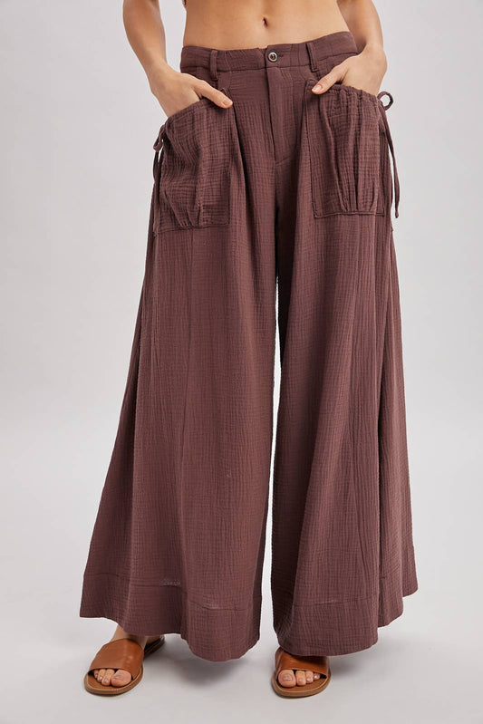 Wide Leg Trousers