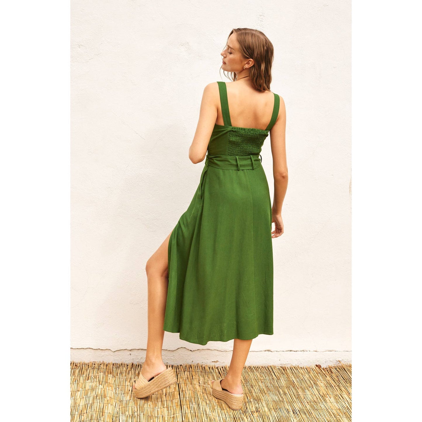 Heaven Sent Buckle Maxi Dress
