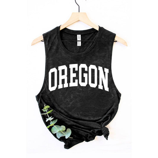 Oregon Mineral Graphic Tank Top