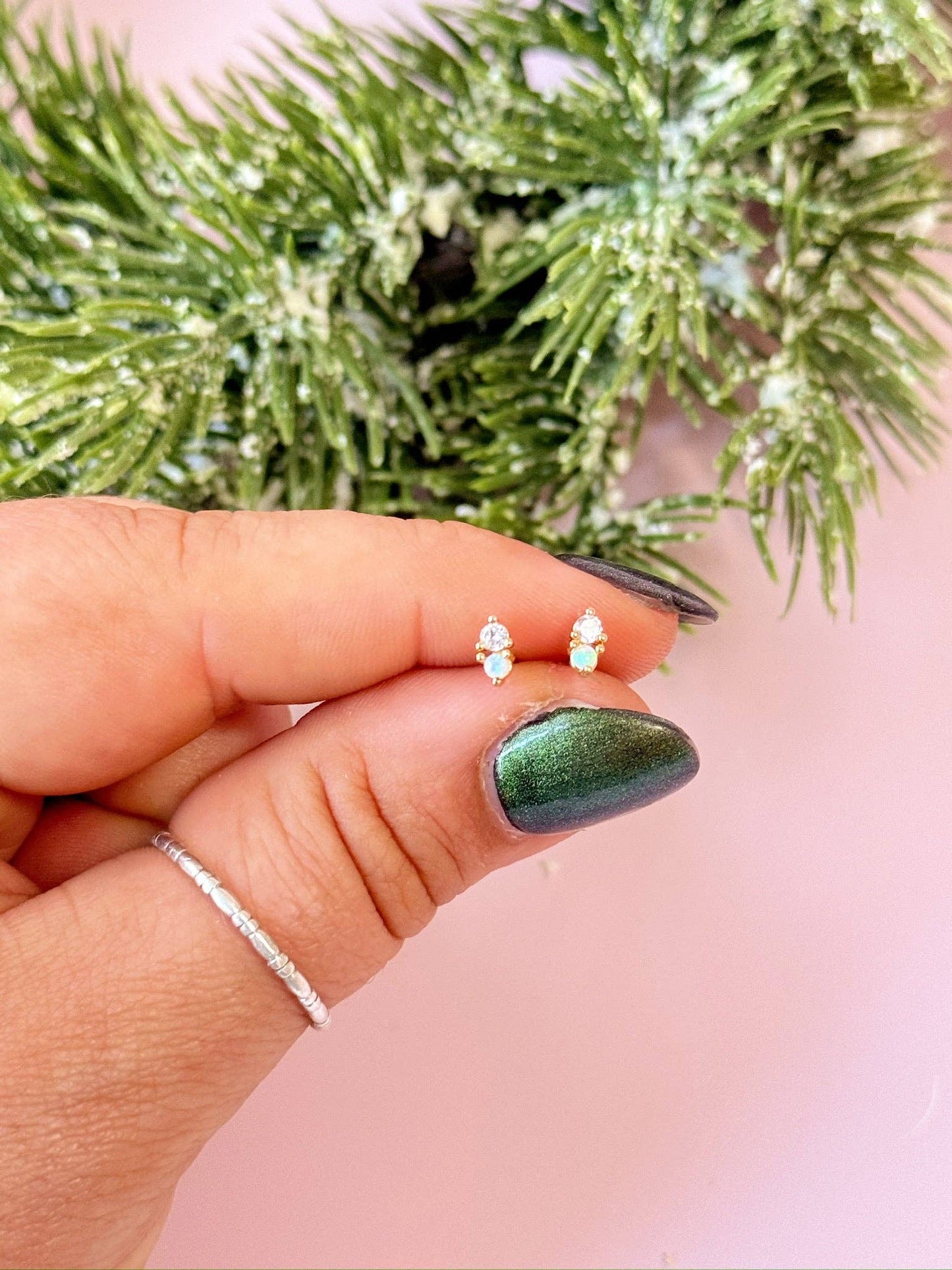 Opal Studs