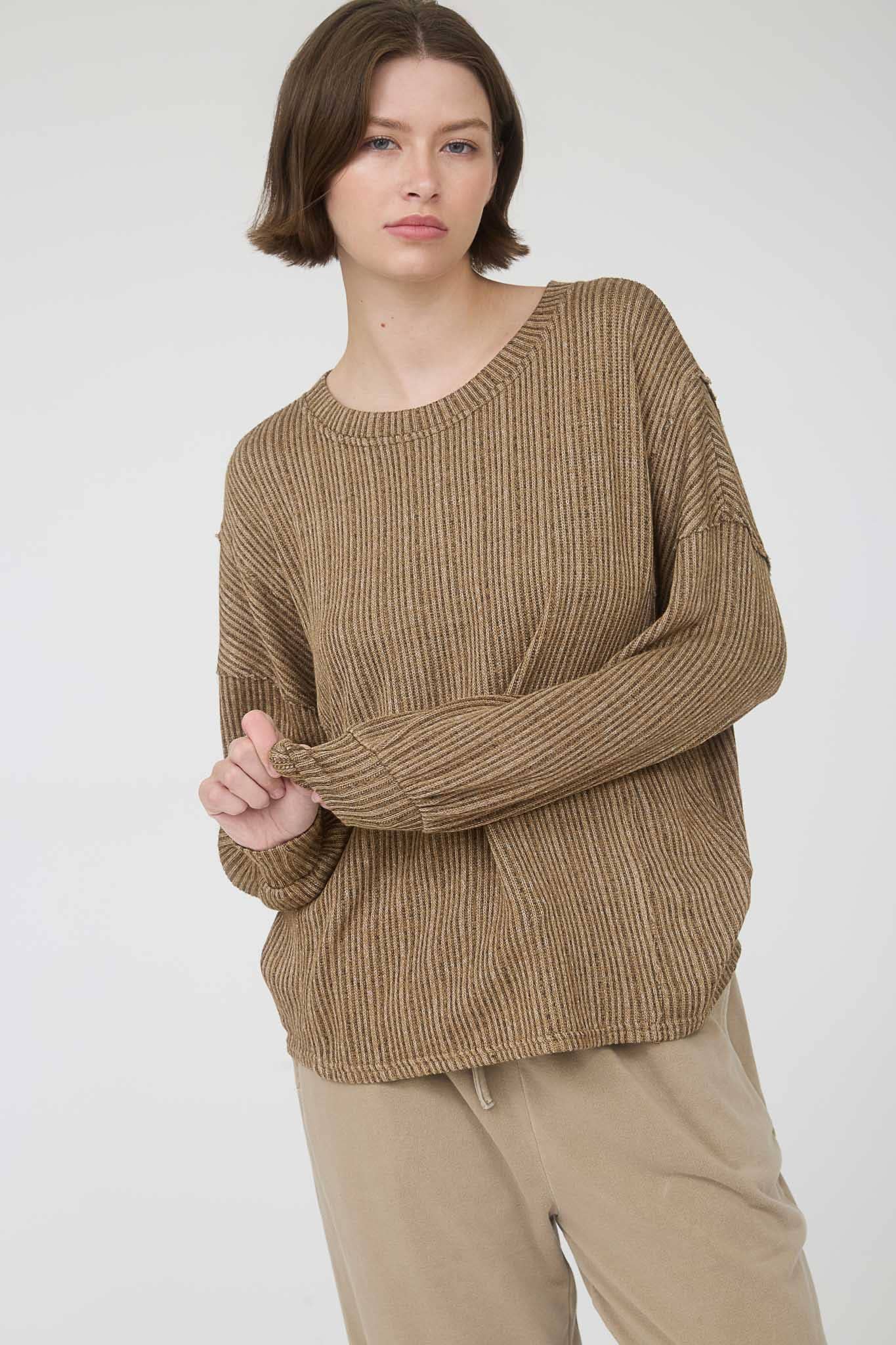 Long Sleeve Knit Top