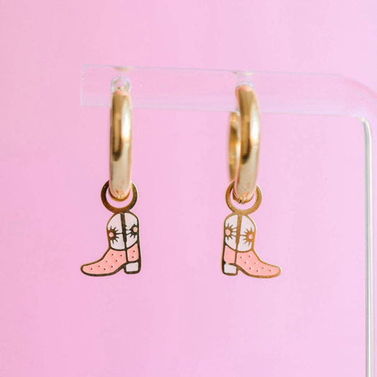 Pierced Co Cowgirl Boot Charms