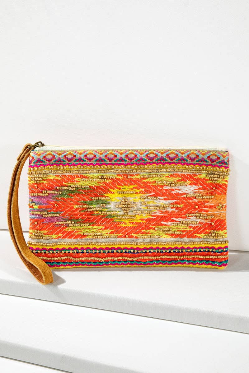 Sonnet Handmade Pattern Clutch