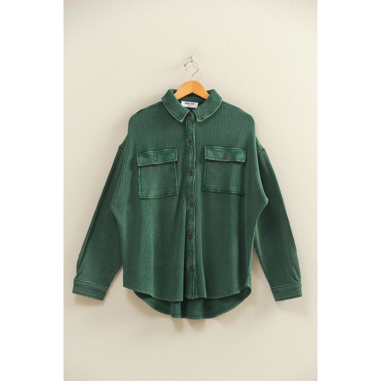 Oversized Mineral Washed Shacket