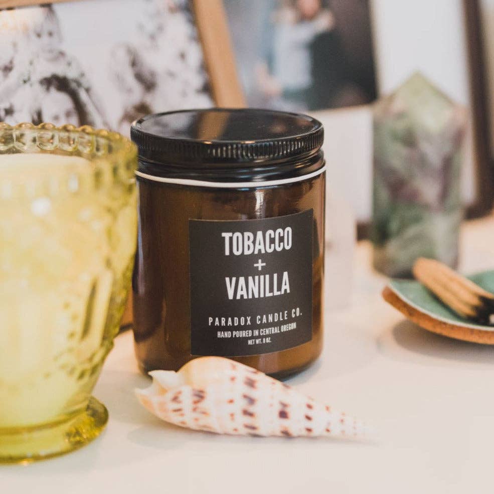 Tobacco + Vanilla Candle 8Oz