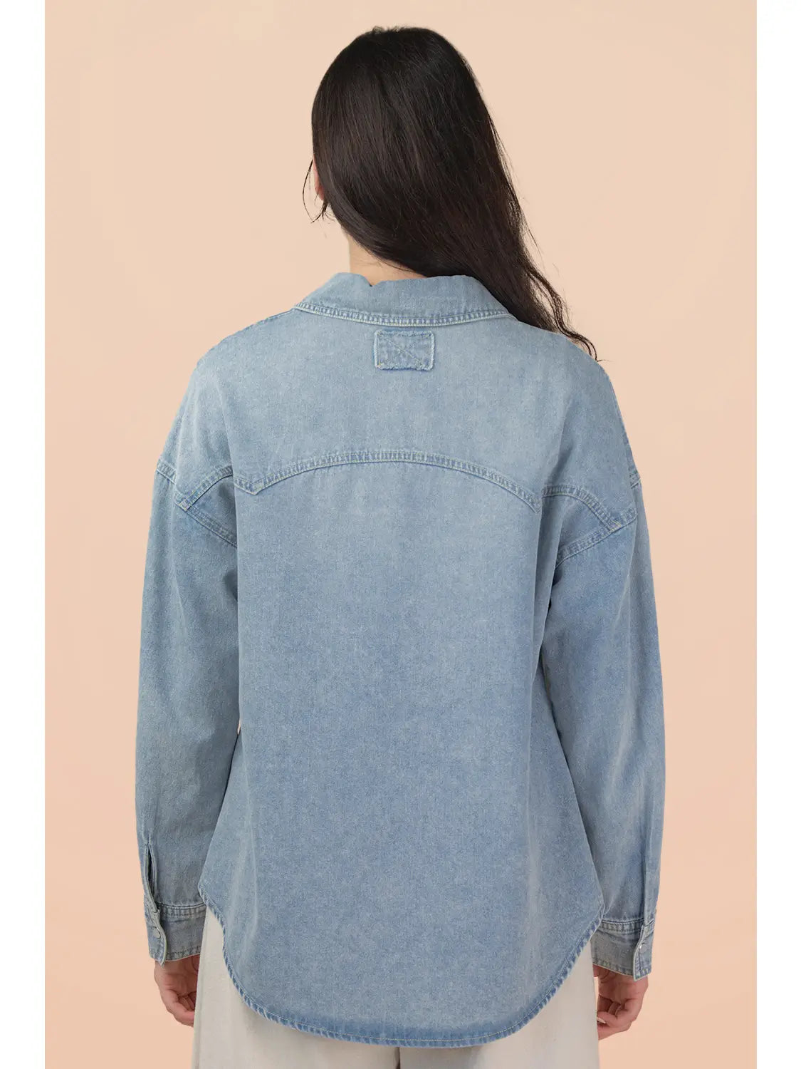 Denim Button Down Shirt