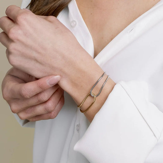 Gianna Bracelet- Mixed Metals
