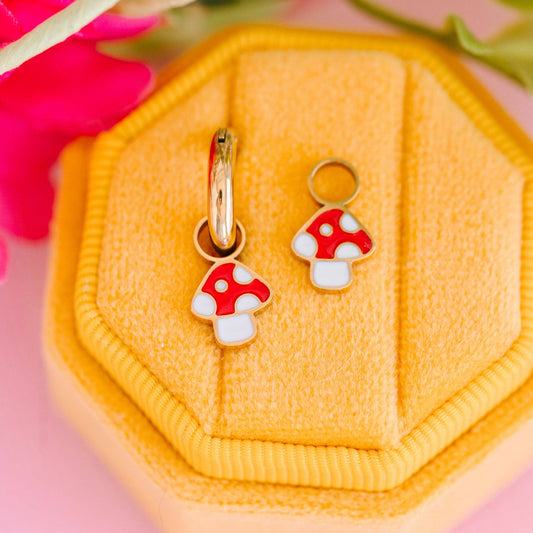 Pierced Co Mushroom Charms
