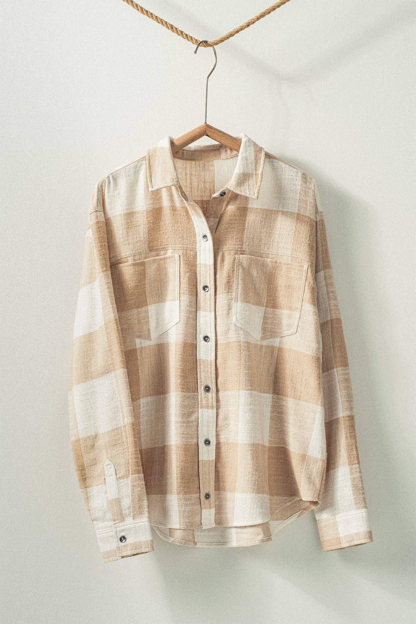 Relaxed Flannel Button-Down