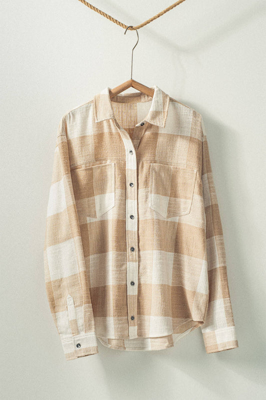 Relaxed Flannel Button-Down