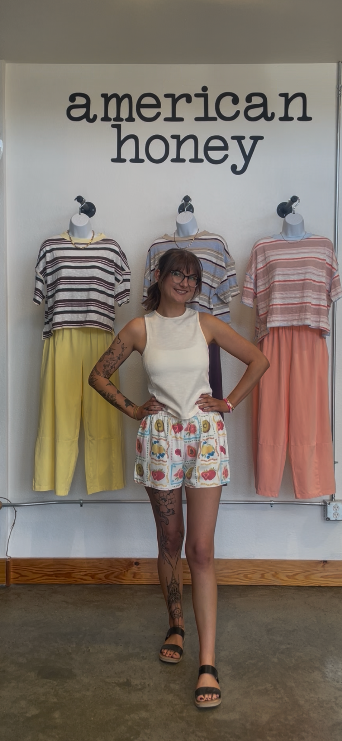 Fruit Printed Shorts