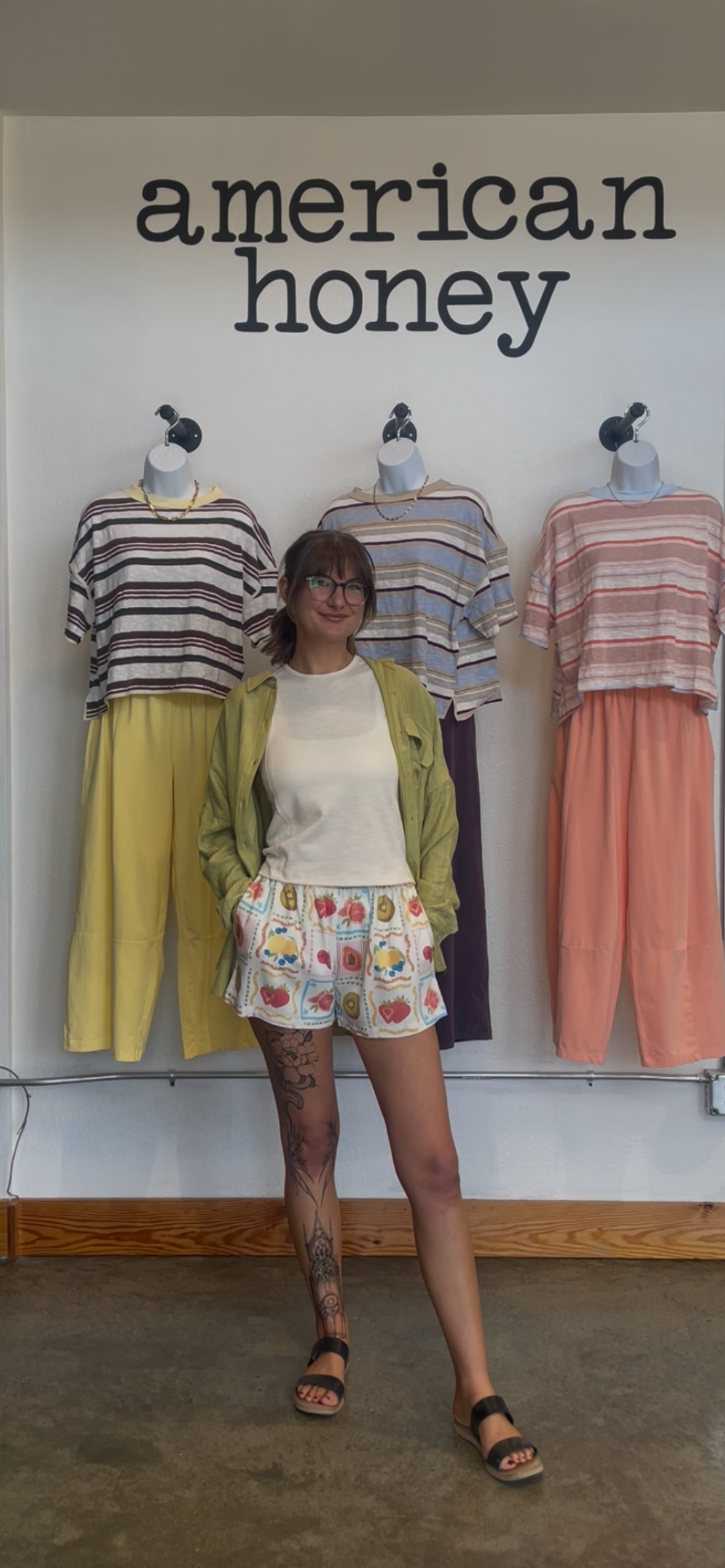 Fruit Printed Shorts