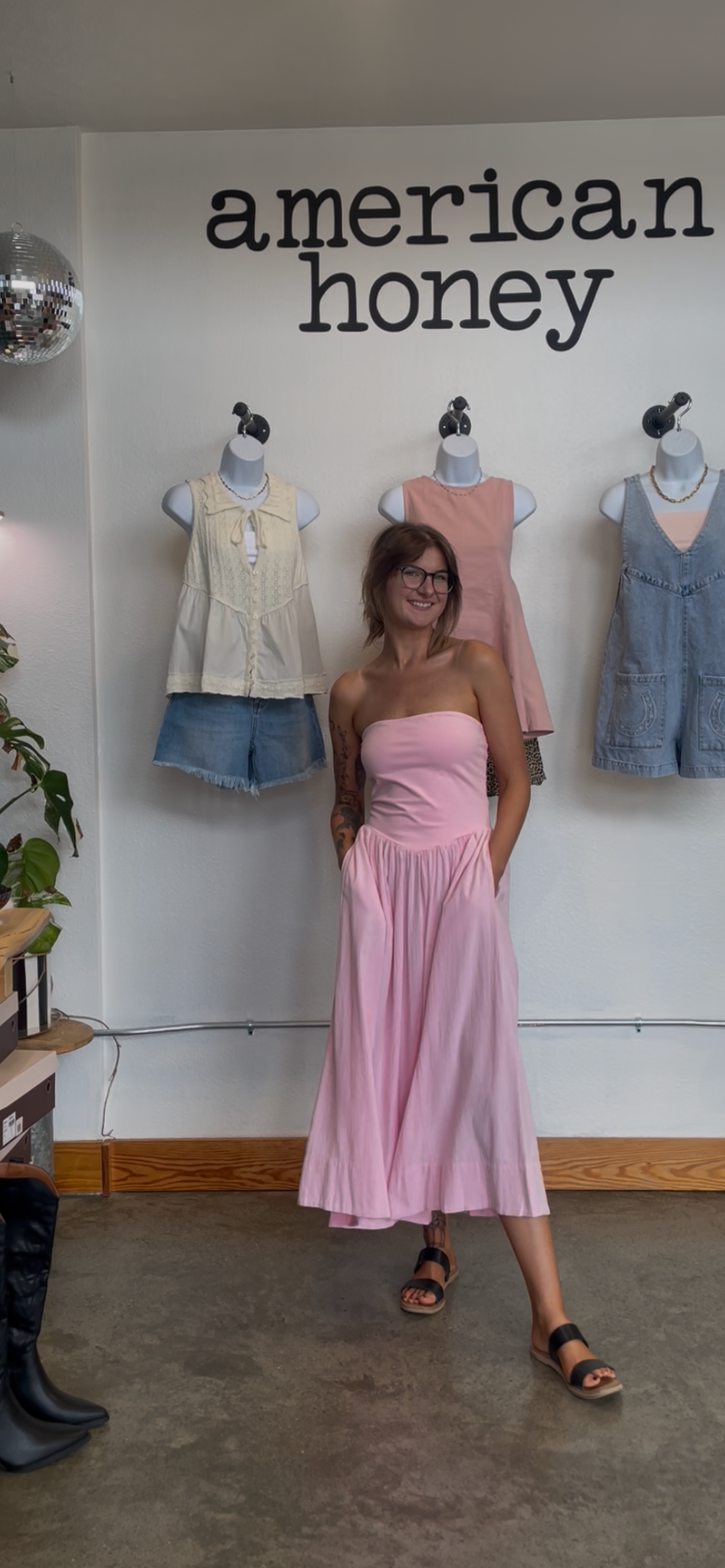 Strapless Maxi Dress