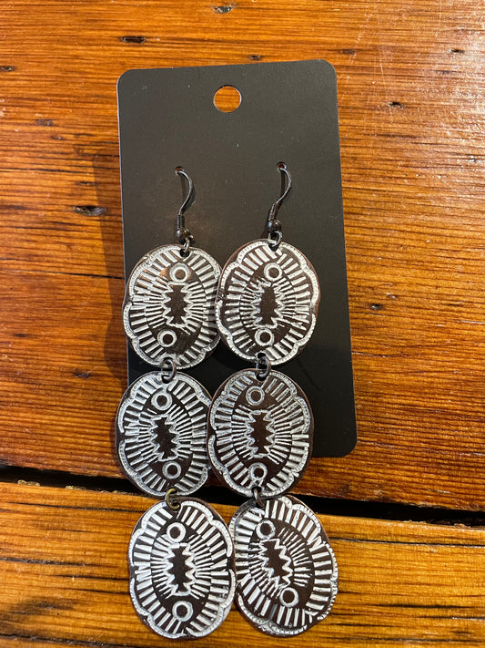Copper Aztec Dangles